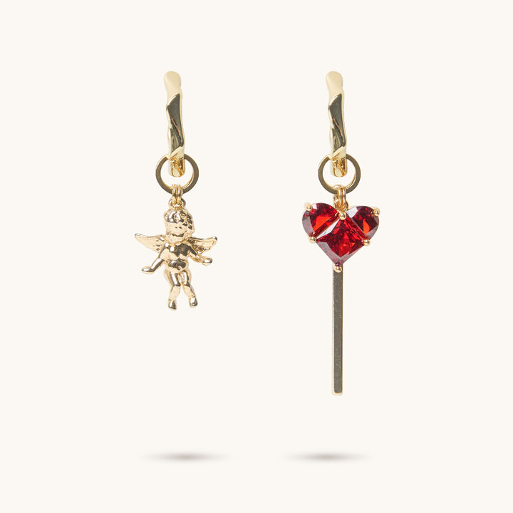 Angelic love earrings