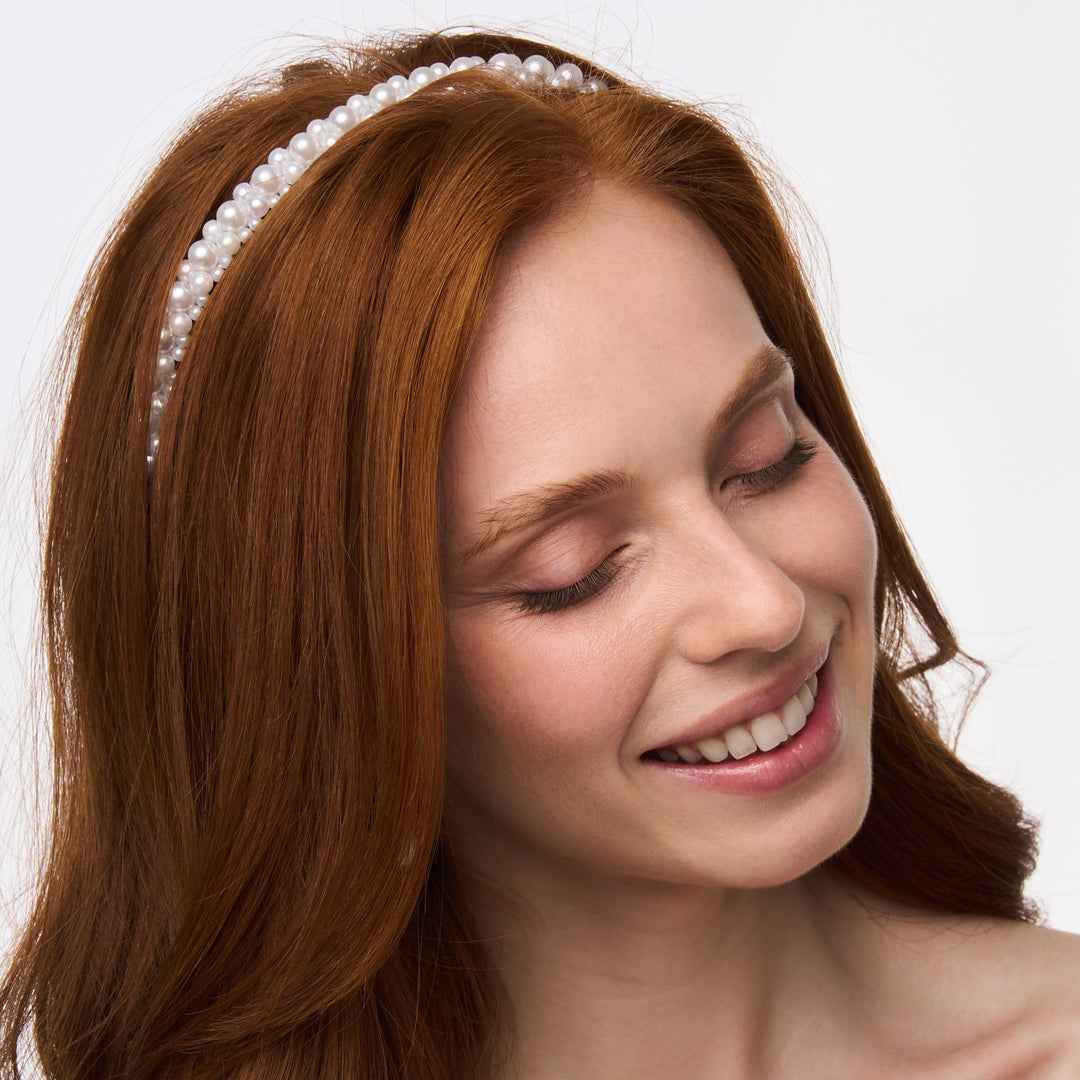 Pearl Beaded Headband