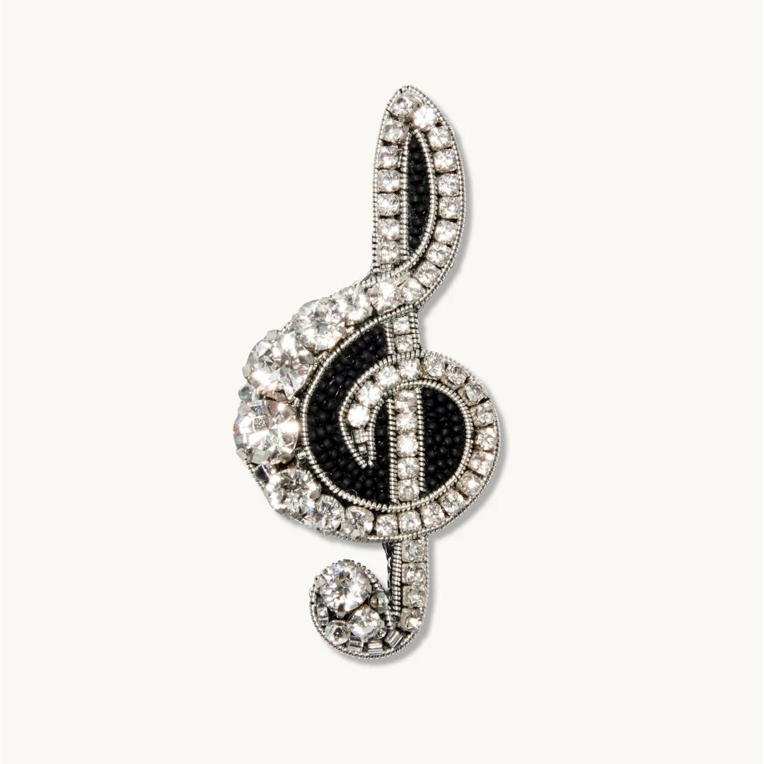 Musical Note Brooch