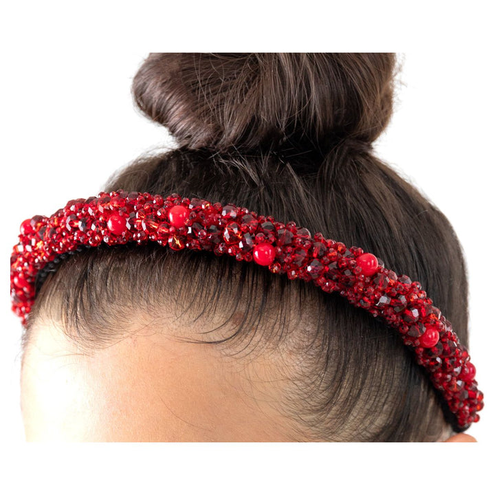 Venetian Wide Red Headband