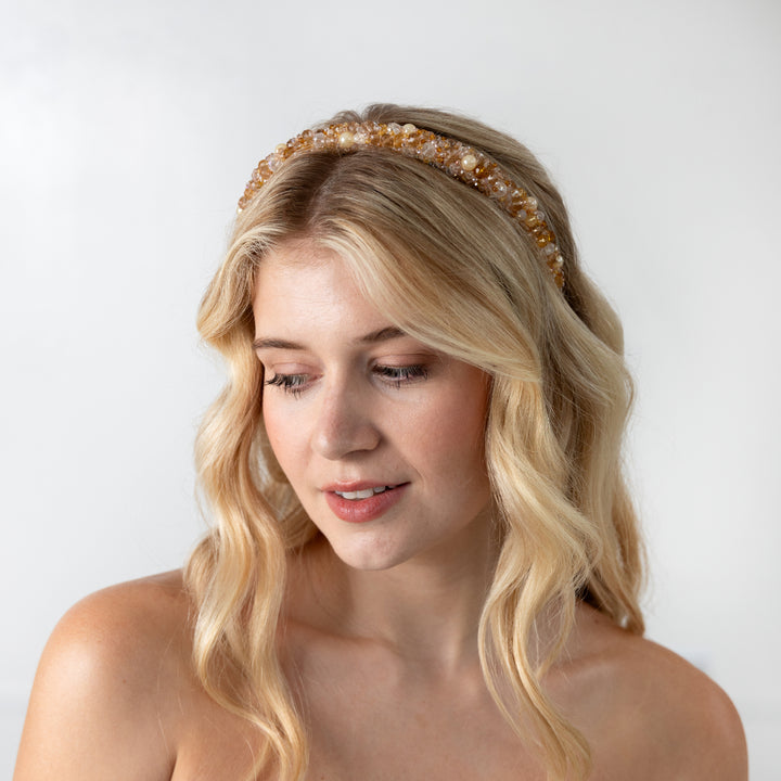 Venetian Headband Champagne