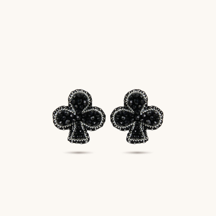 Alice in Wonderland Clubs Studs Earrings