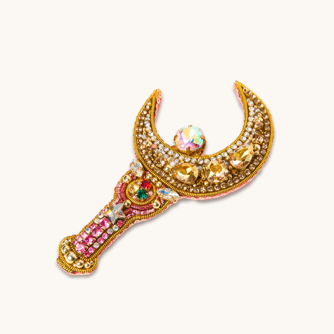 Sailor Moon Moon Stick Brooch