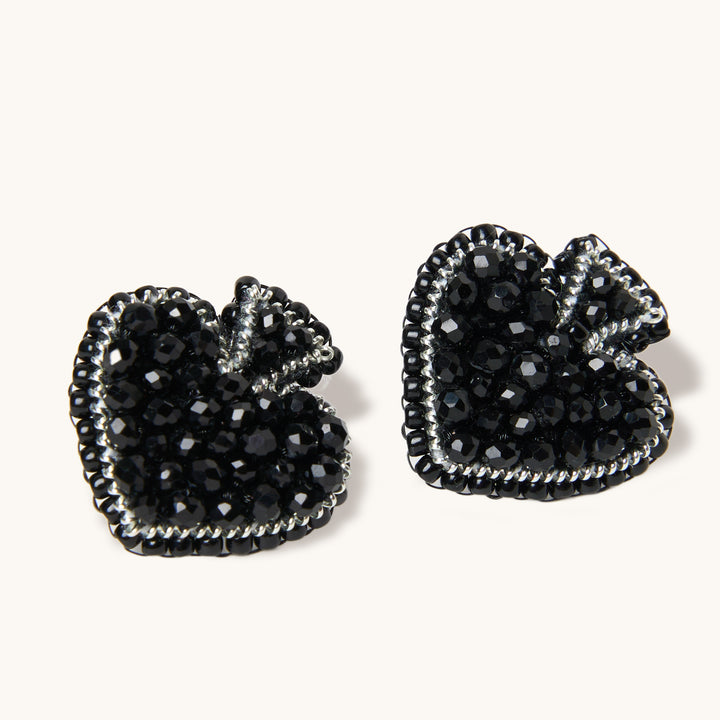 Alice in Wonderland Spade Stud Earrings