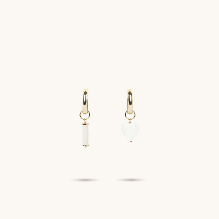 Heartstring Pearl Earrings