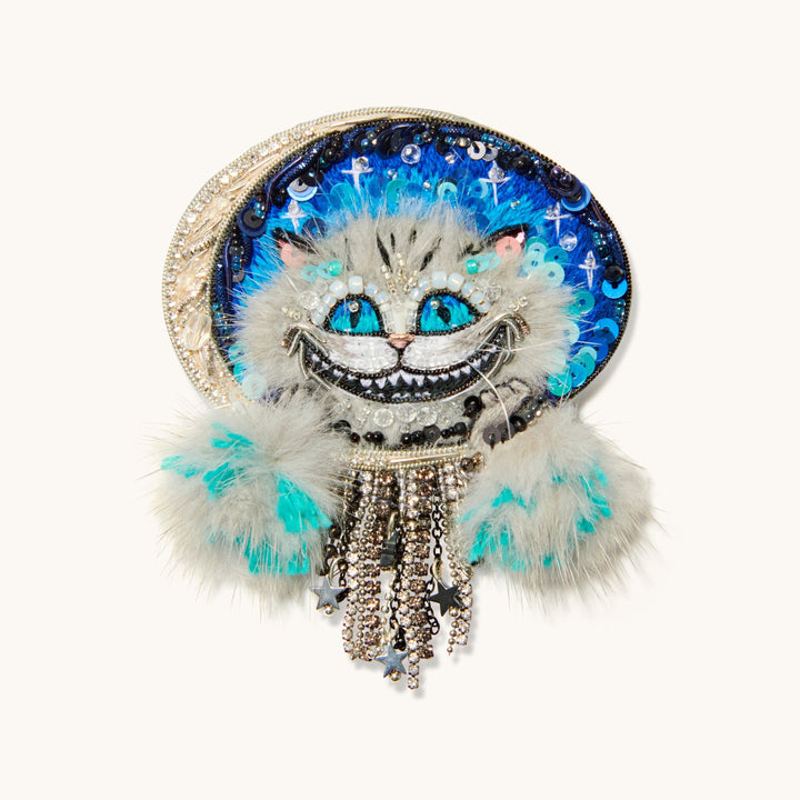 Alice in Wonderland Cheshire Cat Brooch