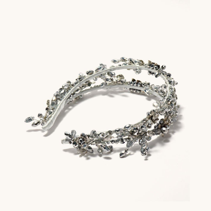 Bridal Silver Headpiece