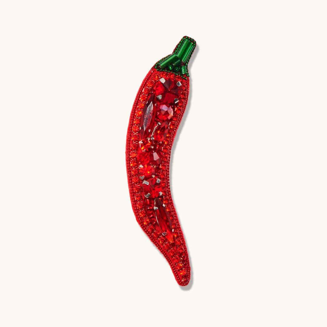 Chili Brooch 