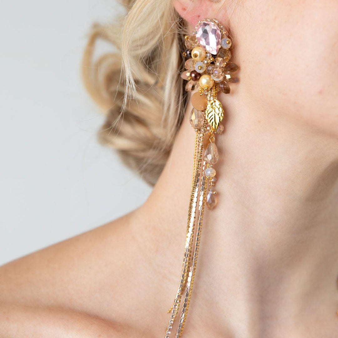 Dangle Gold Earrings