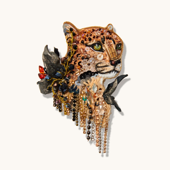 Leopard Brooch