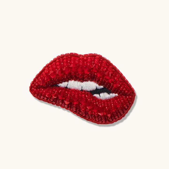 Luscious Lips Brooch