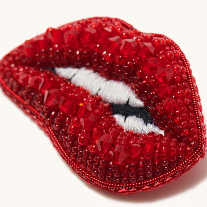 Lips Brooch