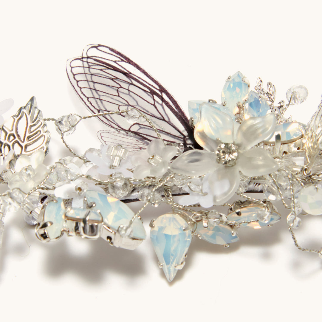 White Butterfly Hairpin