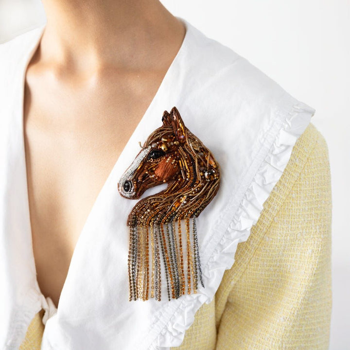 Horse Brooch